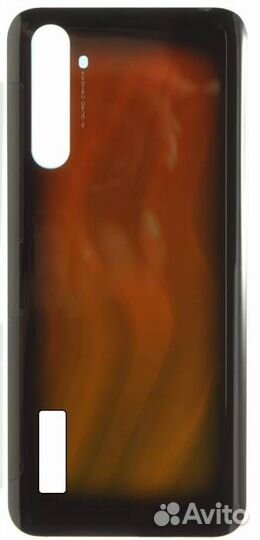 Задняя крышка для Realme 6 Pro Красная (со скотчем