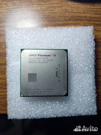 Процессор amd phenom x2 555