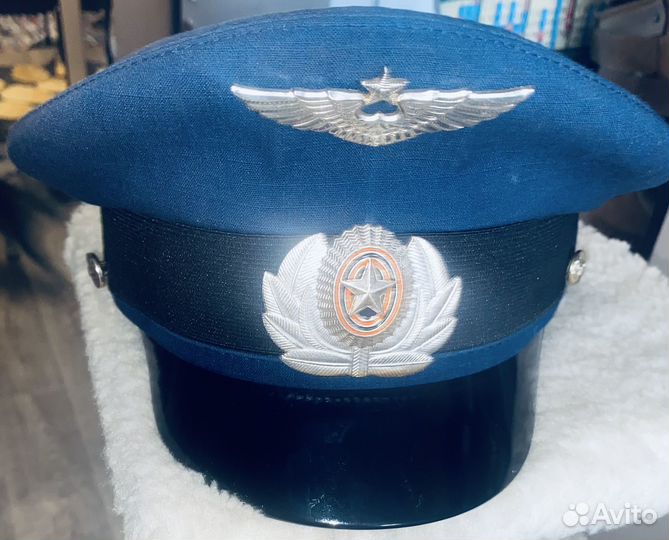 Фуражка офисная синяя