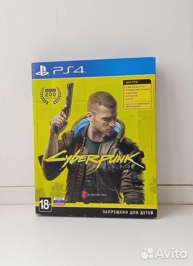 Cyberpunk 2077 ps4 диск