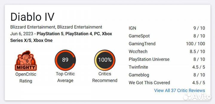 Diablo 4 (PS4/PS5) RU