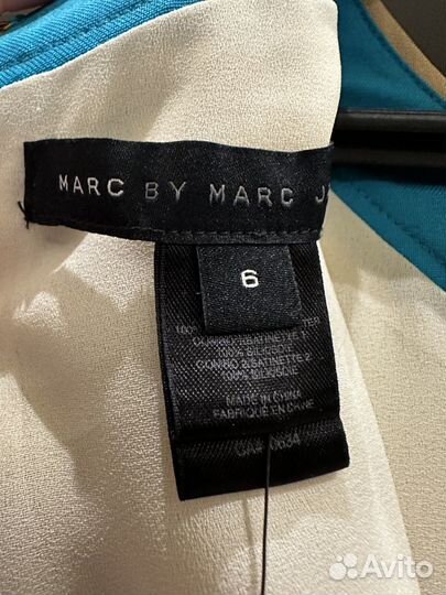 Платье из натурального шелка Marc Jacobs