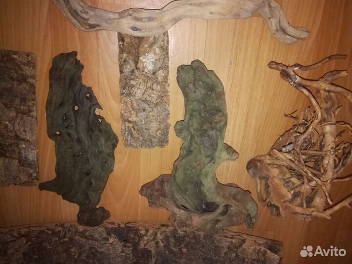 Коряги для аквариума террариума рептилии кора