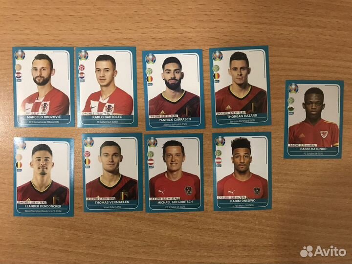 Наклейки Panini Евро 2020
