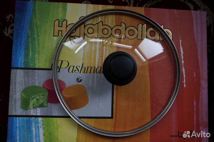 Крышка стеклянная d 24