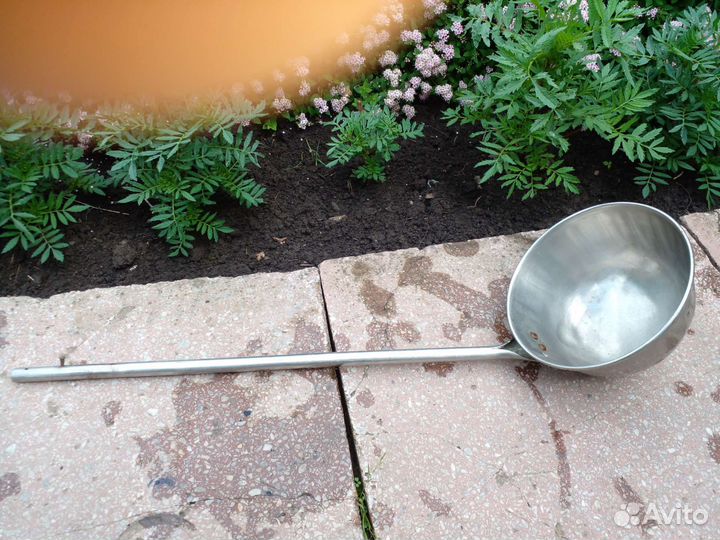 Черпак из нержавейки