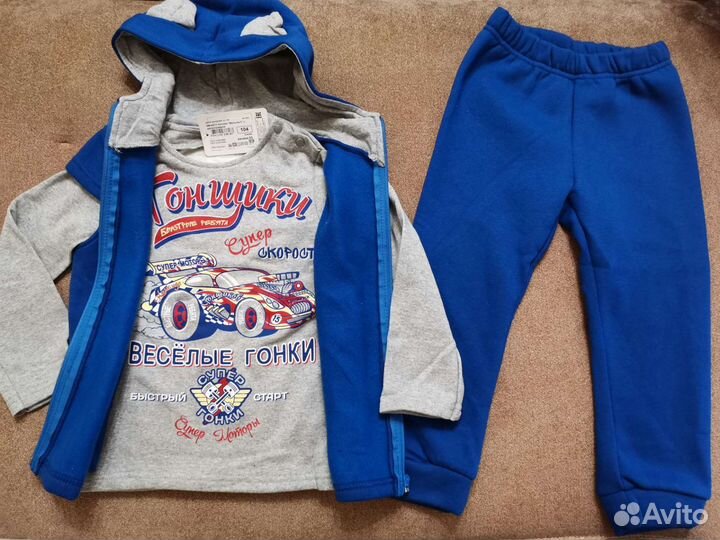 Костюмы на мальчика размер 104