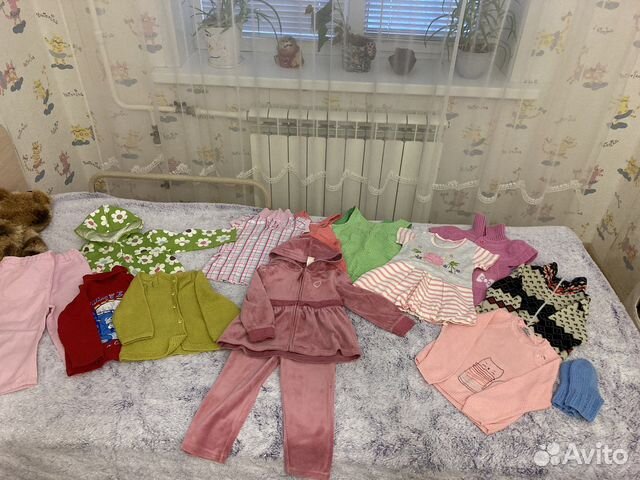 Вещи пакетом на девочку на год и два года