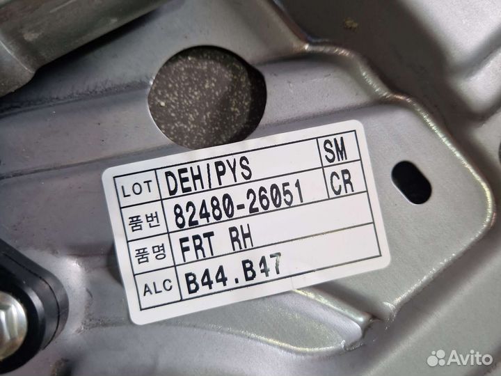 Стеклоподьемник в сборе Hyundai Santa Fe classic