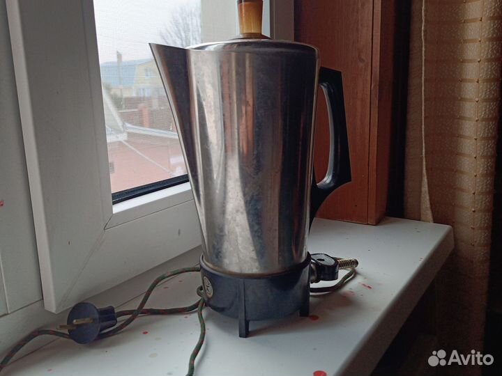 Винтажная электро кофеварка из СССР