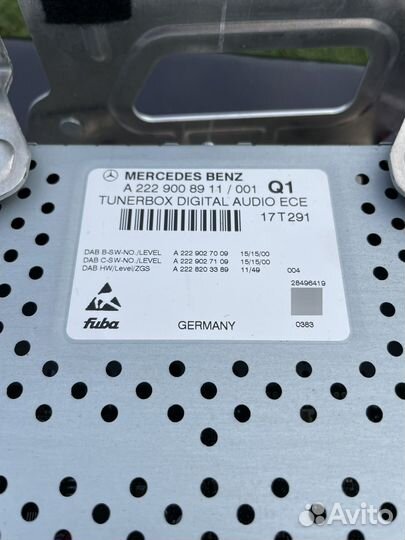 Мультимедиа Comand NTG5 Mercedes GLC X253 2017