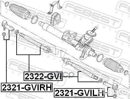 Тяга рулевая 2322GVI Febest