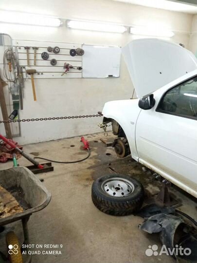 Кузовной ремонт на стапеле, покраска