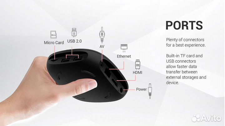 Смарт тв приставка tanix H2 2/16