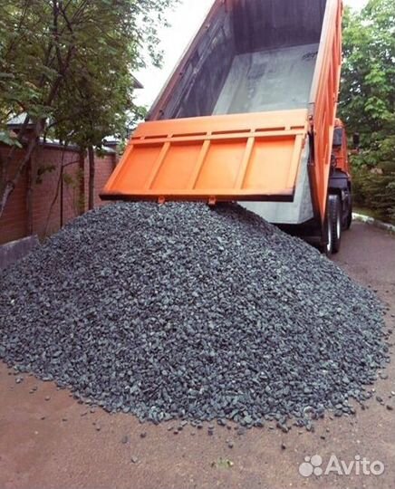 Щебень вторичный в наличии с доставкой