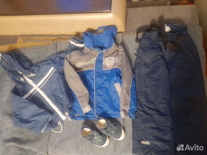 Пакет вещей на мальчика р.85-105 (57 вещей)