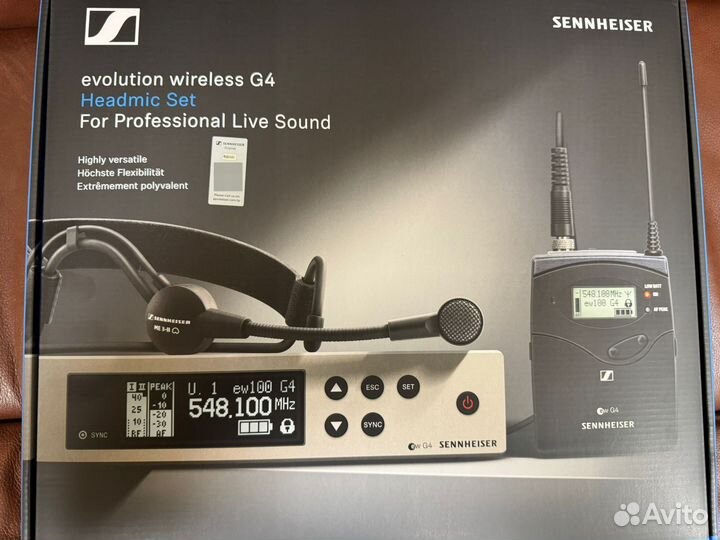 Радиосистема Sennheiser EW 100 G4-ME-G новая
