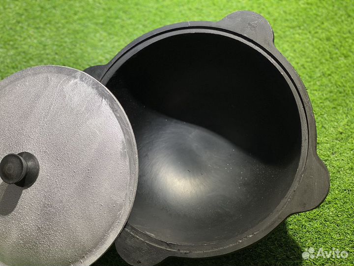 Казан 6 литров чугунный