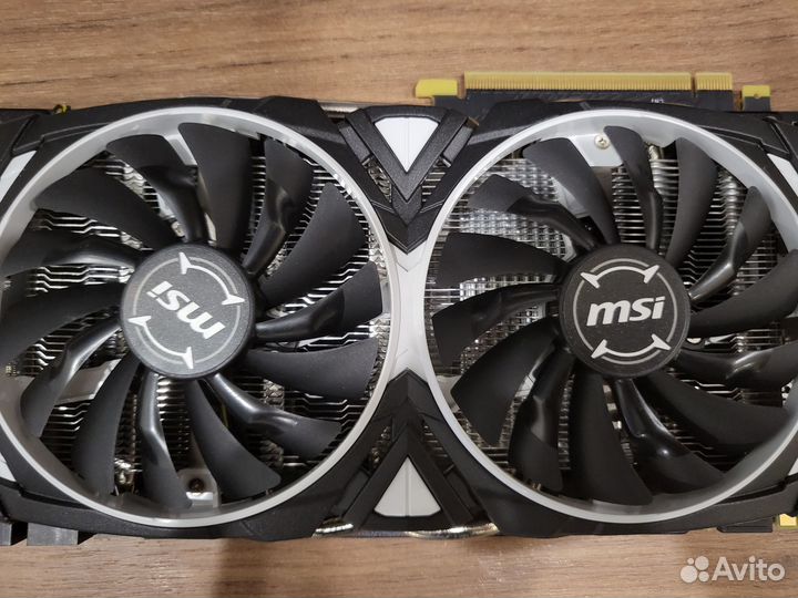 Видеокарта MSI GeForce GTX 1070 Ti Armor 8GB,1683M