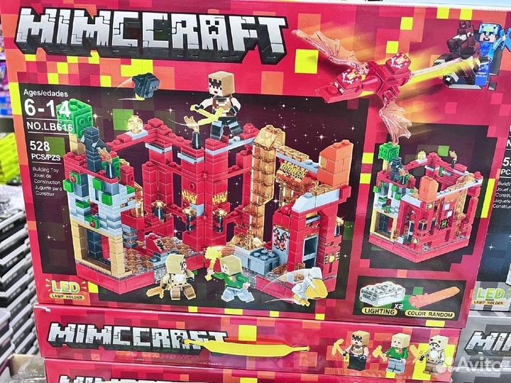 Конструктор майнкрафт лего