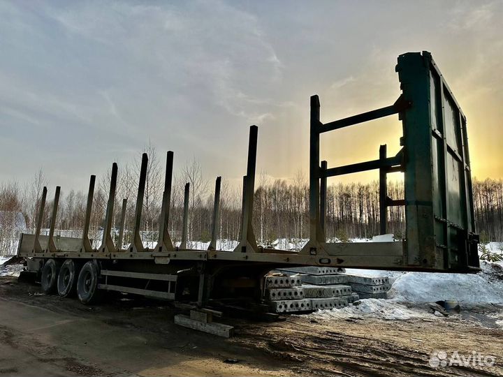 Полуприцеп лесовоз (сортиментовоз) Schmitz Cargobull S01, 1997