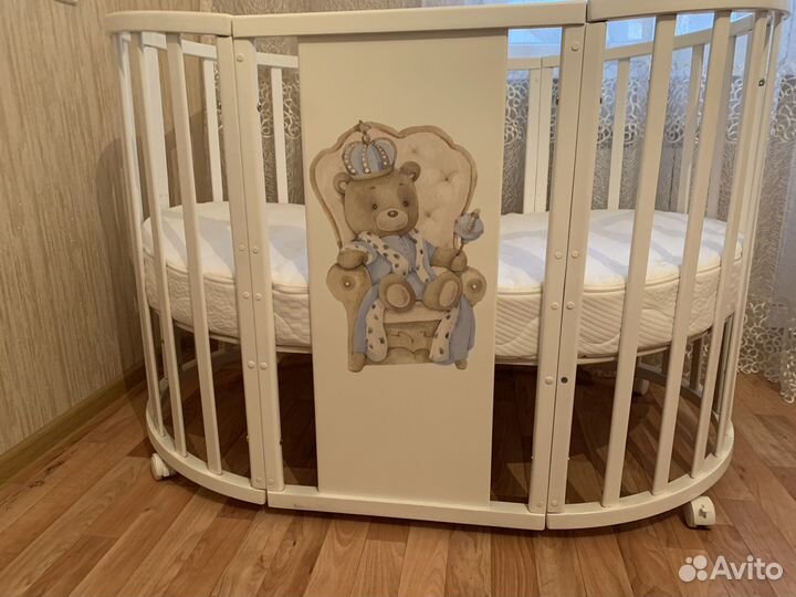 Детская кроватка трансформер 7 в 1