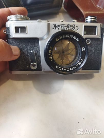 Фотоаппараты СССР, киев-2шт. фэд, Зенит, кама