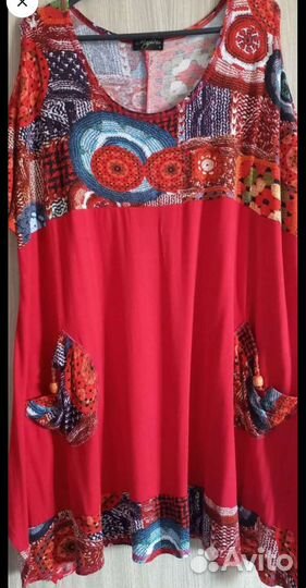 Вещи большого размера, туника Турция