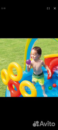 Водный игровой центр Радуга 57453 Intex