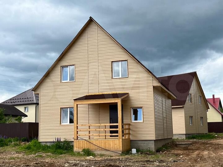 Дом 130 м² на участке 6 сот.