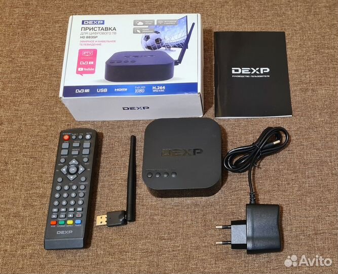 TV приставка 20 каналов, wifi, youtube, медиаплеер