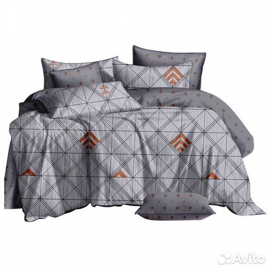 Постельное белье 2сп cottonika Charme поплин 2 нав