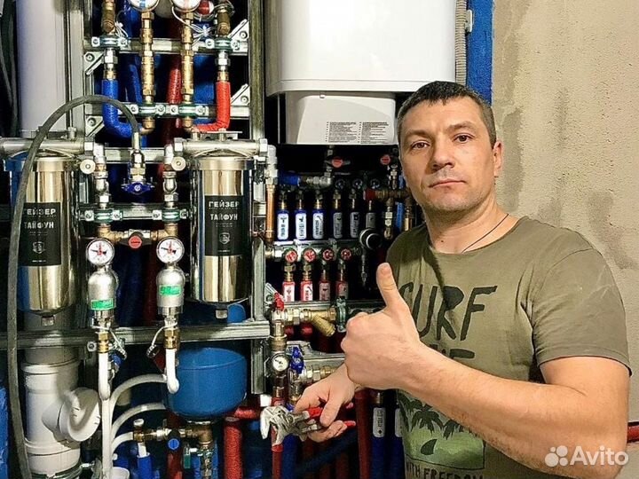 Разводка замена труб