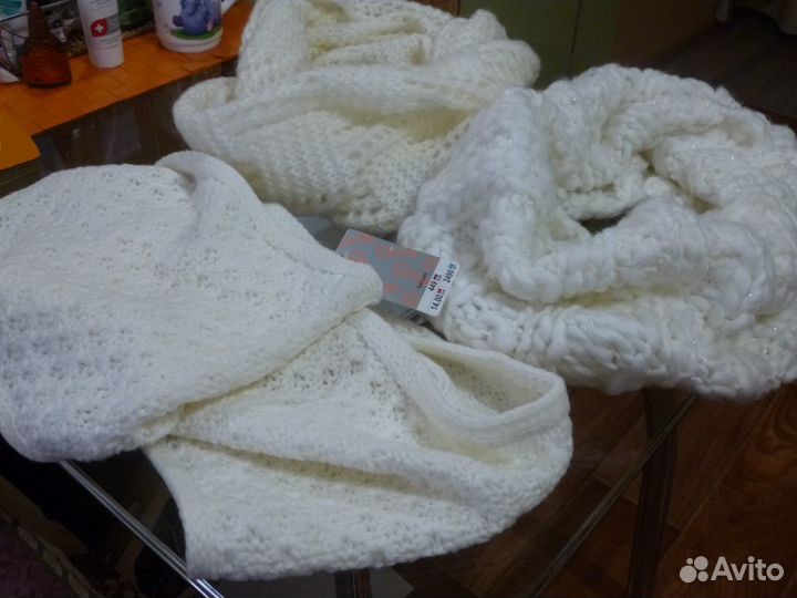 Снуд хомут шарф шапка новое от