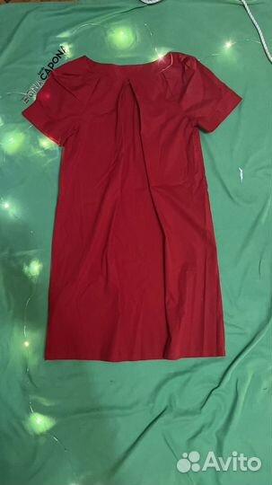 Платье mango красное