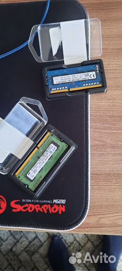 Оперативная память для ноутбука DDR3 2gb