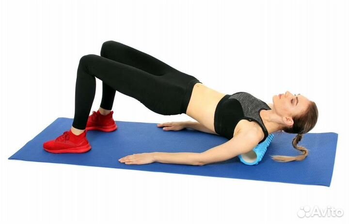 Валик для фитнеса Bradex Туба Про, бирюзовый