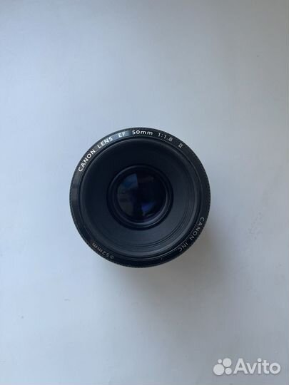 Объектив Canon EF 50mm 1.8 II