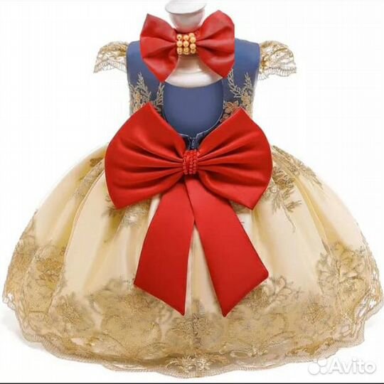 Детское новое платье на годик