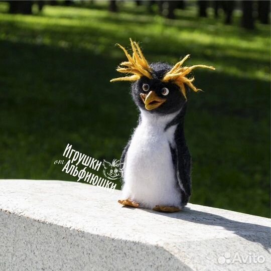 Авторские игрушки из шерсти