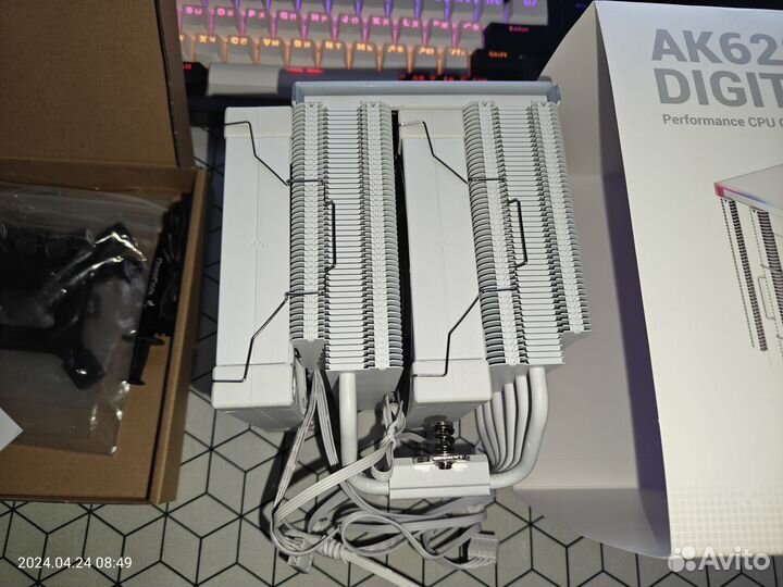 Кулер для процессора deepcool AK620 WH