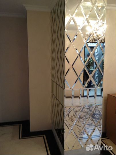 Панно из зеркал