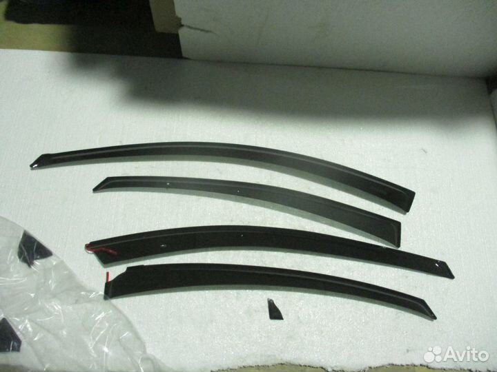 Дефлекторы окон Hyundai Solaris 1 седан