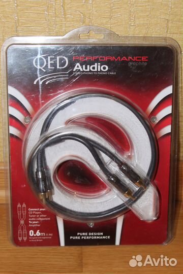Кабель межблочный QED Performance Audio Graphite