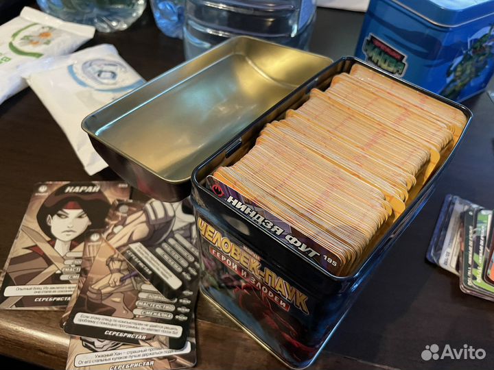 Карточки черепашки ниндзя