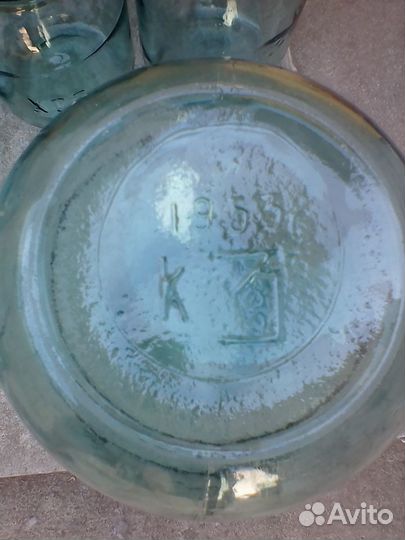 Банка стеклянная ретро СССР