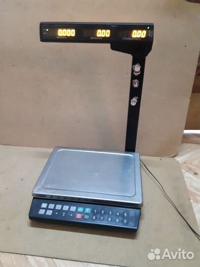 Весы настольные электронные