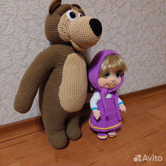 Игрушка маша и медведь