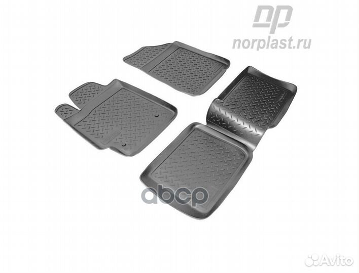 Коврики салона полиуретан nplpo8809 norplast