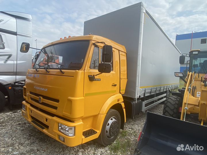 Тентованный грузовик КАМАЗ 4308, 2024